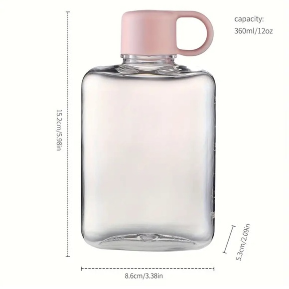 ❤️ BPA Free Flat Drinking Bottle (360 ml) - Picture 5 of 10